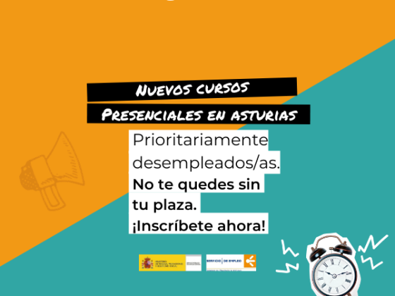 nuevos cursos desempleados